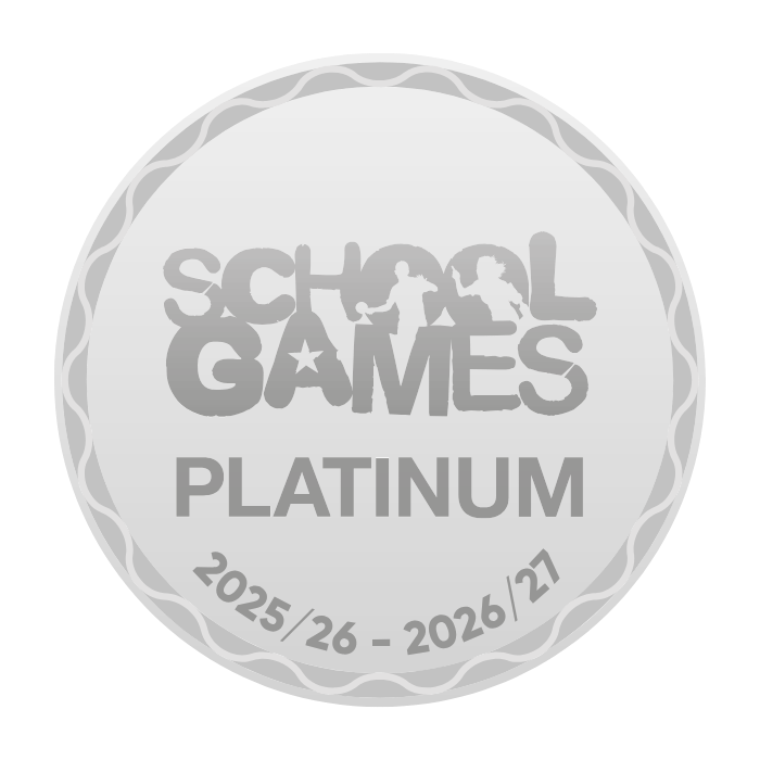 SCHOOL GAMES MARK -Securing our Platinum excellence for another year!