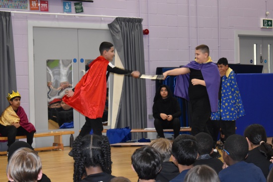 Year 6 Learn and Perform a Shakespeare Play in a Day!