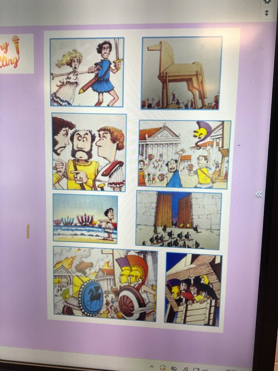 Year 3 Retell Greek Legends