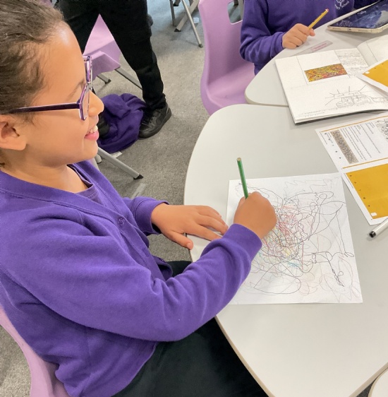 Year Four's Abstract Expressionism